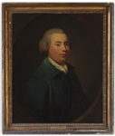 John Singleton Copley Painting of a Man Identified as John Adams, Painted Circa 1765, When Adams Was a Young Man